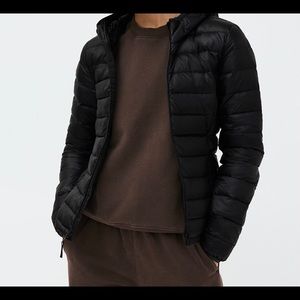 TNA Black Puffer Coat